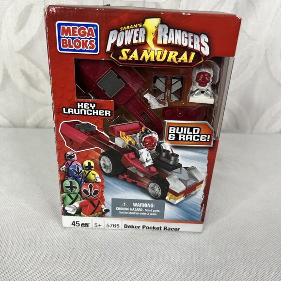 5 for $25| MEGA BLOKS série POWER RANGERS SUPER SAMURAI Deker Pocket Racer - Picture 2 of 6